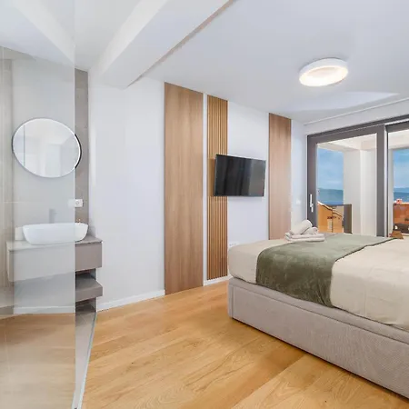 Luxury Lea Magdalena 6 With Pool And Sea View * Krk Town