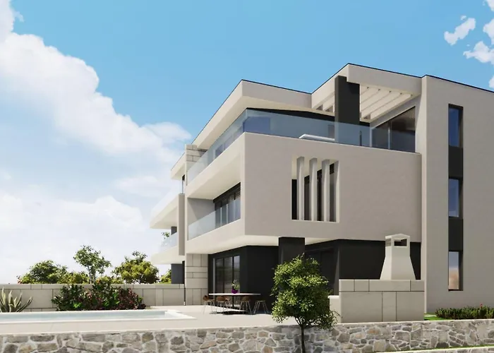 Vila Luxury Lea Magdalena 6 With Pool And Sea View